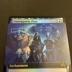 Unstoppable Plan (Extended Art) Aetherdrift Foil - MTG - Image 2