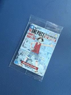 Monkey D. Luffy P-055 Promo One Piece College Basketball US Voyage Card Sealed - Image 1