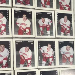 Cornell Hockey Boosters Card Lot 1992-93 College Card Collection Hughes 29 cards - Image 5
