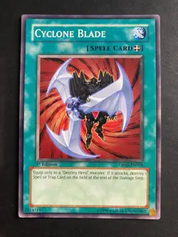 Yugioh Cyclone Blade DP05-EN018 Common 1st Edition LP - Image 1