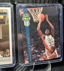 Micheal Jordan Shaquille O'Neil College Basketball cards Lot of 5 - Image 4