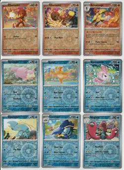 Pokemon Scarlet & Violet (SV) Era - 144 Card Reverse Holo Lot - No Duplicates - Image 2