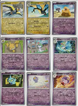 Pokemon Scarlet & Violet (SV) Era - 144 Card Reverse Holo Lot - No Duplicates - Image 4