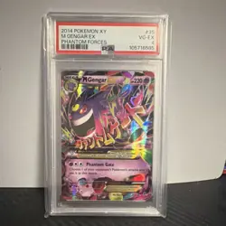 Pokemon M Gengar EX 35/119 XY Phantom Forces PSA 4 - Image 1