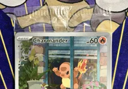 Pokemon Charmander SVP 044 Pokemon Center Stamped Promo Obsidian Flames Sealed!! - Image 2