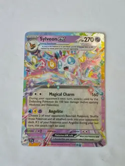 Sylveon ex 086/191 Double Rare Surging Sparks Pokemon Holo Near Mint - Image 1