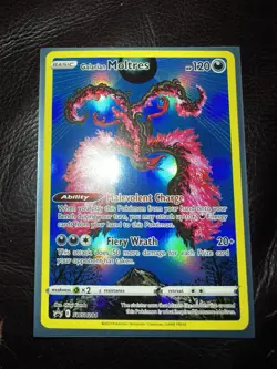 Pokemon Galarian Moltres TCG SWSH284 Sword & Shield Promo Card Holo NM Condition - Image 2