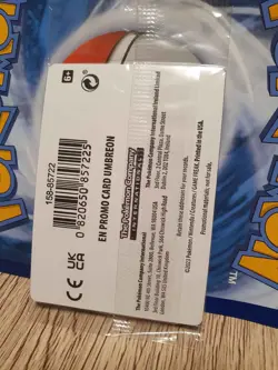 Umbreon Pokemon Obsidian Flames 130/197 EBGames Stamped Reverse Holo - Image 2