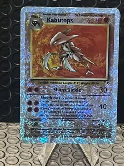 Kabutops Legendary Collection Reverse Holo Rare 27/110 60 HP 2002 Pokemon Card - Image 1