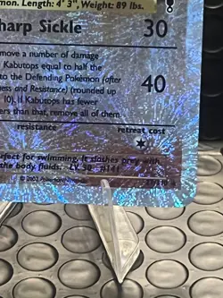 Kabutops Legendary Collection Reverse Holo Rare 27/110 60 HP 2002 Pokemon Card - Image 4