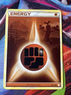 Pokemon TCG Heartgold Soulsilver HGSS Fighting Energy 120/123 Sudowoodo - NM - Image 1