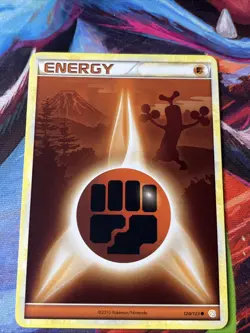 Pokemon TCG Heartgold Soulsilver HGSS Fighting Energy 120/123 Sudowoodo - NM - Image 2