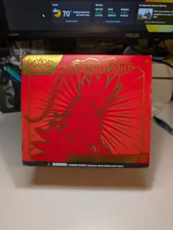 *"Empty** Pokemon Scarlet and Violet ETB Koraidon - No Cards, No Accessories - Image 1