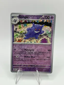 Gengar 151 Holo Pokemon TCG 094/165 Scarlet & Violet Rare - Image 1