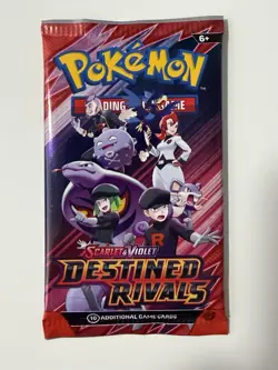 (HEAVY)🔥22.47g Pokemon TCG Destined Rivals Booster Pack Factory Sealed✅ - Image 2