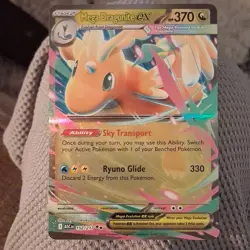 The Pokemon Company Mega Dragonite EX 152/217 Full Art Holo Double Rare HP370 - Image 1
