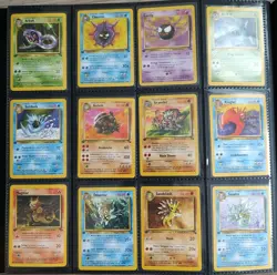 (NM) Pokemon Fossil 1st Edition Complete Uncommon & Common Set Non Holo #31-62 - Image 1