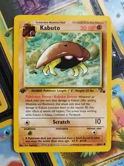 (NM) Pokemon Fossil 1st Edition Complete Uncommon & Common Set Non Holo #31-62 - Image 4