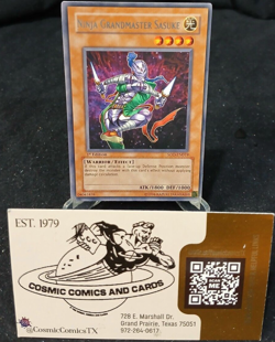Yu-Gi-Oh! Ninja Grandmaster Sasuke SOD-EN019 Rare LP - Image 1