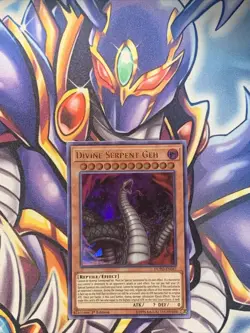 Divine Serpent Geh - DUPO-EN047 - Ultra Rare - 1st Edition Near Mint Yugioh! - Image 1