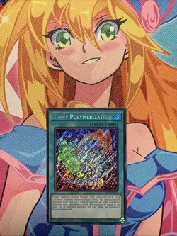 Heavy Polymerization 1st Edition Secret Rare RA05-EN071 Yu-Gi-Oh! - Image 1