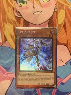 Spright Jet 1st Edition Collector's Rare RA05-EN022 Yu-Gi-Oh! - Image 1