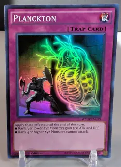 Yu-Gi-Oh! Planckton WSUP-EN039 1st Edition Holo - Image 1