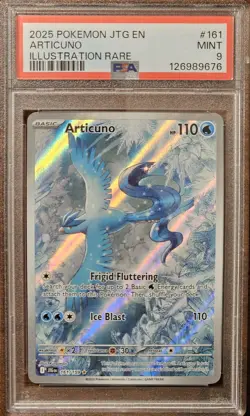Pokemon - Journey Together - Articuno Illustration Rare 161/159 - PSA 9 MINT - Image 1