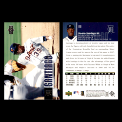 Ramon Santiago Lot 5 Different Baseball Cards 2003-2010 Detroit Tigers Set MLB - Image 5