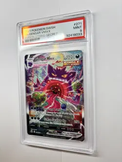 Pokemon TCG Gengar VMax 271/264 Alternative Art Secret Fusion Strike PSA 9 MINT - Image 5
