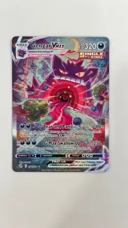 Gengar VMAX (Alternate Art Secret) 271/264 Swsh08: Fusion Strike Holo - Pokemon - Image 1