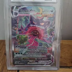 Pokemon Gengar VMAX Alternate Art Secret 271/264 Fusion Strike - ACE 9 MINT - Image 4