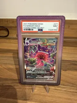 Pokemon TCG Gengar VMax 271/264 Alternative Art Secret Fusion Strike PSA 9 MINT - Image 1