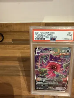 Pokemon TCG Gengar VMax 271/264 Alternative Art Secret Fusion Strike PSA 9 MINT - Image 4