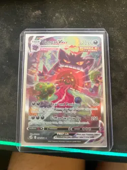 Gengar Vmax 271/264 Fusion Strike Secret Rare Alternate Art Pokemon Card CUSTOM - Image 3