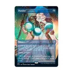 WOTC MtG Magic the Gathering Ponder (R) NM - Image 1