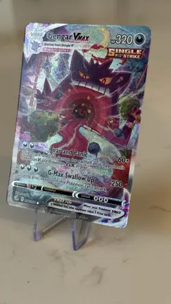 Pokemon TCG - Gengar VMAX Alt Art Secret Rare Card 271/264 Fusion Strike - Image 2