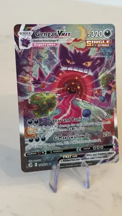 Pokemon TCG - Gengar VMAX Alt Art Secret Rare Card 271/264 Fusion Strike - Image 3
