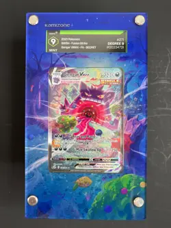 Pokemon Gengar VMAX Alternate Art Secret Rare Fusion Strike 271/264 Grade 9 2021 - Image 3