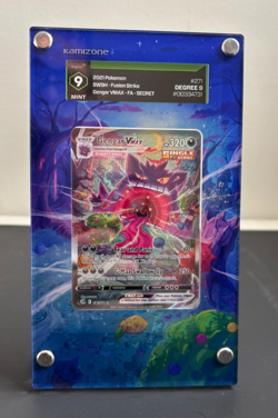 Pokemon Gengar VMAX Alternate Art Secret Rare Fusion Strike 271/264 Grade 9 2021 - Image 5