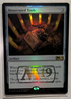Desecrated Tomb (Draft Weekend) Launch Party & Release Event Promos Foil - MTG - Image 1