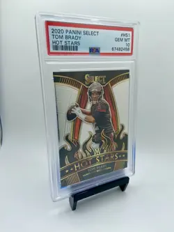 Tom Brady 2020 Panini Select Hot Stars #HS1 PSA 10 GEM MINT Bucs Buccaneers - Image 1