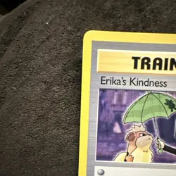 1st Edition Erika’s Kindness Rare 103/132 - Gym Challenge - Near Mint - Image 3