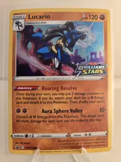 Lucario SWSH186 SWSH: Sword & Shield Promo Cards Holo - Image 1