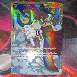 Bandai One Piece CCG Sogeking OP03-122 SR Holo 7 Cost 6000 Power Card - Image 1