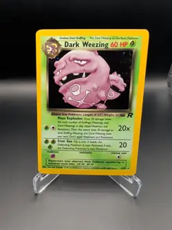 Dark Weezing 14/82 Team Rocket Holo - Pokemon Card HP - Image 1