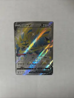 Zacian V (Shiny) SWSH292 SWSH: Sword & Shield Promo Cards Holo - Image 1
