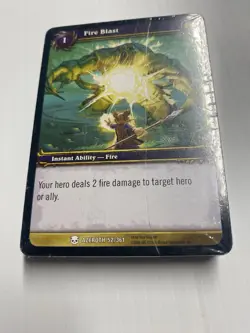 World Of Warcraft Heroes Of Azeroth with Ta'zo tcg 60 card deck (TBC collectors) - Image 5