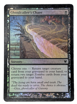 Ghoulcaller's Chant FOIL Innistrad Magic the Gathering MTG Card LP - Image 1
