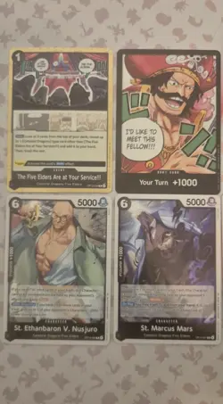 ONE PIECE TCG CARD LOT | Rare Cards From OP13 (five elders + More) Don Card Nm - Image 2